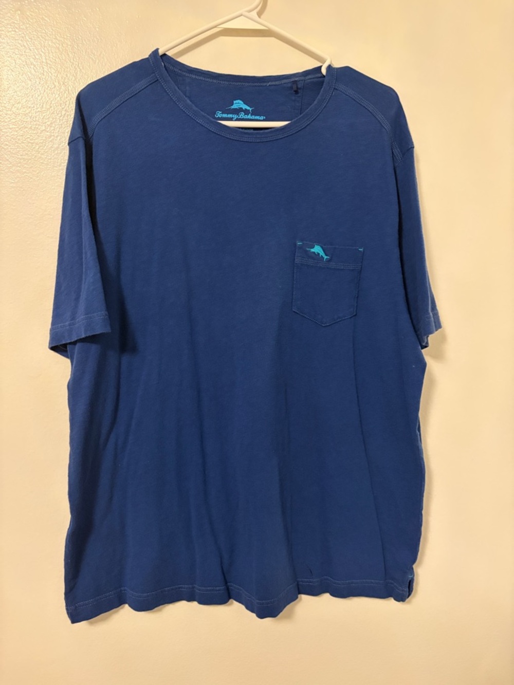 Tommy Bahama Royal Blue Short-Sleeve Pocket Tee